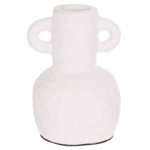 74725 ΔΙΑΚΟΣΜΗΤΙΚΟ ΒΑΖΟ ΣΕΙΡΑ CLAYVON HM4406 ΤΕΡΑΚΟΤΑ ΣΕ ΛΕΥΚΟ Φ14x20Υεκ.