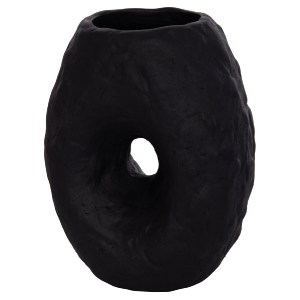 74758 ΕΠΙΤΡΑΠΕΖΙΟ ΔΙΑΚΟΣΜΗΤΙΚΟ ΒΑΖΟ NAMENTIS HM4673.01S ΜΑΥΡΗ ΤΕΡΑΚΟΤΑ--22x13x28Υεκ