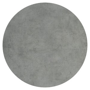 74796 ΕΠΙΦΑΝΕΙΑ ΤΡΑΠΕΖΙΟΥ HPL ΣΤΡΟΓΓΥΛΗ HM5841.32 CEMENT Φ60εκ.