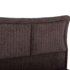 74808 ΚΡEΒΑΤΙ ΔΙΠΛΟ NESTOR HM715.02 ΥΦΑΣΜΑ ΜΠΟΥΚΛΕ ΚΑΦΕ--ΓΙΑ ΣΤΡΩΜΑ 160x200εκ.