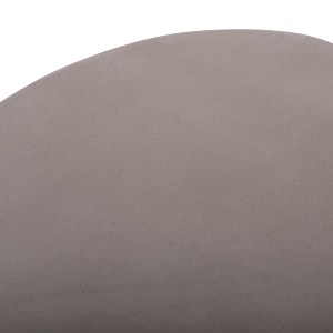 74813 ΤΡΑΠΕΖΙ ΣΑΛΟΝΙΟΥ SALLEN HM18161.03 FIBER CEMENT ΣΕ ΓΚΡΙ--108x94x38,5Υεκ.