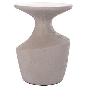 74816 ΤΡΑΠΕΖΙ ΒΟΗΘΗΤΙΚΟ REBON HM18156.03S FIBER CEMENT ΣΕ ΓΚΡΙ--Φ27.5x50Υεκ.