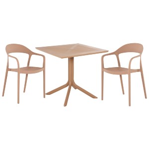 74830 ΣΕΤ ΤΡΑΠΕΖΑΡΙΑΣ ΕΞ.ΧΩΡΟΥ 3ΤΜΧ CLEO HM21136 ΠΟΛΥΠΡΟΥΛΕΝΙΟ ΣΕ ΚΑΠΟΥΤΣΙΝΟ