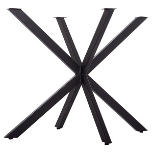 74847 ΒΑΣΗ ΤΡΑΠΕΖΙΟΥ ΜΑΥΡΗ ΜΕΤΑΛΛΙΚΗ ΧΙΑΣΤΙ HM6255 ΓΙΑ ΕΠΙΦΑΝΕΙΑ 120Χ80εκ