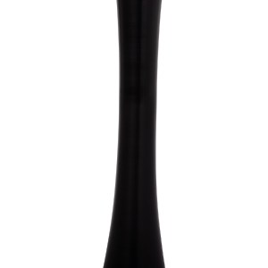 74850 ΤΡΑΠΕΖΙ ΣΤΡΟΓΓΥΛΟ BROLIN HM18141.02 MDF TOP-ΒΑΣΗ ΜΕΤΑΛΛΙΚΗ--ΜΑΥΡΟ Φ90x73Υεκ