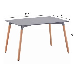 74950 ΣΕΤ ΤΡΑΠΕΖΑΡΙΑΣ 5ΤΜΧ ANAIS HM21176 MDF TOP ΣΕ ΓΚΡΙ--P.P. & PU ΣΕ ΓΚΡΙ
