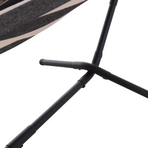 74962 ΑΙΩΡΑ CRAVE HM6304.03 ΑΝΘΡΑΚΙ ΜΕΤΑΛ. ΣΚΕΛΕΤΟΣ--ΜΠΛΕ ΠΑΝΙ ΜΕ ΛΕΥΚΗ ΡΙΓΑ 265x93x105Υεκ