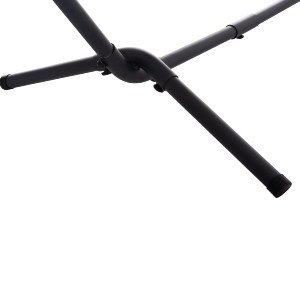 74962 ΑΙΩΡΑ CRAVE HM6304.03 ΑΝΘΡΑΚΙ ΜΕΤΑΛ. ΣΚΕΛΕΤΟΣ--ΜΠΛΕ ΠΑΝΙ ΜΕ ΛΕΥΚΗ ΡΙΓΑ 265x93x105Υεκ