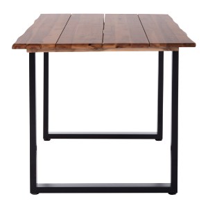 74985 ΤΡΑΠΕΖΙ ΤΡΑΠΕΖΑΡΙΑΣ FRIGGO HM6296.02 ΞΥΛΟ ΑΚΑΚΙΑΣ-2,6εκ πάχος 140x80x76Υεκ.