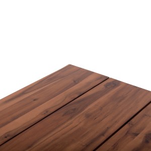 74986 ΤΡΑΠΕΖΙ ΤΡΑΠΕΖΑΡΙΑΣ FRIGGO HM6298.01 ΞΥΛΟ ΑΚΑΚΙΑΣ-3,5εκ πάχος 200x100x77Υεκ.