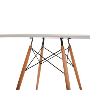 75030 ΣΕΤ ΤΡΑΠΕΖΑΡΙΑΣ 5ΤΜΧ MAGGIE HM21186 MDF TOP & ΠΟΛΥΠΡΟΠΥΛΕΝΙΟ ΣΕ ΛΕΥΚΟ ΧΡΩΜΑ