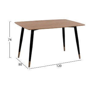 75043 ΣΕΤ ΤΡΑΠΕΖΑΡΙΑΣ 5ΤΜΧ ALIZA HM11196.08 MDF TOP-ΒΕΛΟΥΔΟ ΜΠΛΕ & ΜΕΤΑΛΛΟ ΜΑΥΡΟ