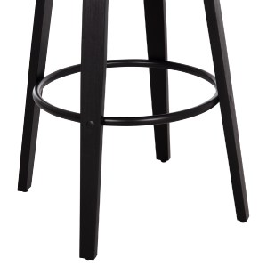 75064 ΣΚΑΜΠΟ ΜΠΑΡ ΠΕΡΙΣΤΡΕΦΟΜΕΝΟ BECKER HM18251.02 PLYWOOD ΜΑΥΡΟ--ΕΚΡΟΥ ΥΦΑΣΜΑ 50x52x100Υ