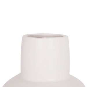 75165 ΕΠΙΤΡΑΠΕΖΙΟ ΔΙΑΚΟΣΜΗΤΙΚΟ ΒΑΖΟ LEMA HM4664.02S ΤΕΡΑΚΟΤΑ ΣΕ ΛΕΥΚΟ--Φ22x22Υεκ.