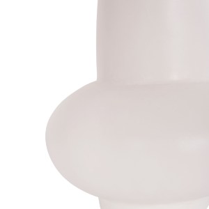 75165 ΕΠΙΤΡΑΠΕΖΙΟ ΔΙΑΚΟΣΜΗΤΙΚΟ ΒΑΖΟ LEMA HM4664.02S ΤΕΡΑΚΟΤΑ ΣΕ ΛΕΥΚΟ--Φ22x22Υεκ.