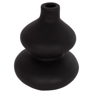 75176 ΕΠΙΤΡΑΠΕΖΙΟ ΔΙΑΚΟΣΜΗΤΙΚΟ ΒΑΖΟ CHELIN HM4670S ΤΕΡΑΚΟΤΑ ΣΕ ΜΑΥΡΟ--Φ20x25Υεκ.