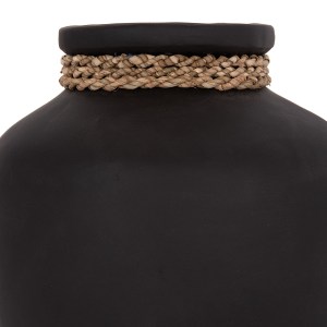 75186 ΕΠΙΤΡΑΠΕΖΙΟ ΔΙΑΚΟΣΜΗΤΙΚΟ ΒΑΖΟ CAMMER HM4687.01S ΤΕΡΑΚΟΤΑ ΣΕ ΜΑΥΡΟ--Φ22x20Υεκ.