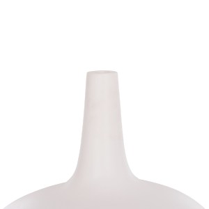 75190 ΕΠΙΤΡΑΠΕΖΙΟ ΔΙΑΚΟΣΜΗΤΙΚΟ ΒΑΖΟ DENI HM4663.02M ΤΕΡΑΚΟΤΑ ΣΕ ΛΕΥΚΟ--Φ30x29.5Υεκ