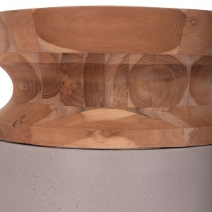 75196 ΔΙΑΚΟΣΜΗΤΙΚΑ ΒΑΖΑ ΔΑΠΕΔΟΥ 2ΤΜΧ LINTER HM21140.04 FIBER CEMENT TAUPE-ΞΥΛΟ ΤΕΑΚ 47Υ & 60Υεκ