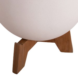75204 ΣΕΤ 3 ΓΛΑΣΤΡΕΣ ΜΕ TEAK ΒΑΣΕΙΣ TRYLL HM4681.02 FIBER CEMENT ΛΕΥΚΟ