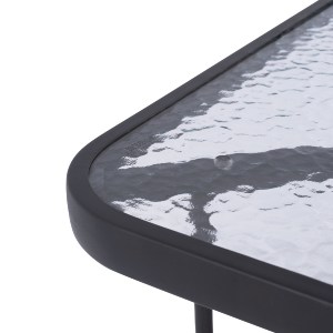 75211 ΣΕΤ ΤΡΑΠΕΖΑΡΙΑΣ 5ΤΜΧ AVRIL HM21221 ΚΑΡΕΚΛΕΣ ΜΕΤΑΛΛΙΚΕΣ & ΤΡΑΠΕΖΙ 110x60 ΓΚΡΙ