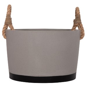 75224 ΓΛΑΣΤΡΑ ΕΣ. ΧΩΡΟΥ ΣΕΙΡΑ TRYLL HM4690L FIBER CEMENT ΓΚΡΙ & ΣΧΟΙΝΙ Φ40x25,5Υεκ.