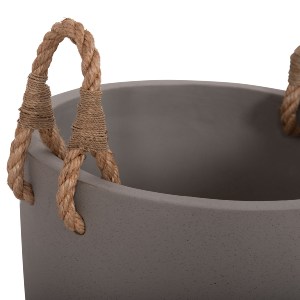 75224 ΓΛΑΣΤΡΑ ΕΣ. ΧΩΡΟΥ ΣΕΙΡΑ TRYLL HM4690L FIBER CEMENT ΓΚΡΙ & ΣΧΟΙΝΙ Φ40x25,5Υεκ.