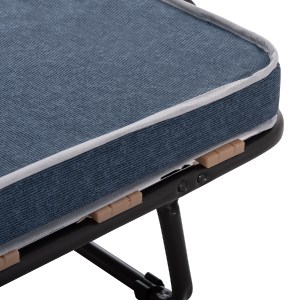 75237 ΚΡΕΒΑΤΙ-ΡΑΝΤΖΟ ΙΤΑΛΙΑΣ SLADE HM604.03 ΜΕΤΑΛ. ΜΕ ΡΟΔΕΣ & ΣΤΡΩΜΑ 6,5εκ ΟΨΗ ΤΖΙΝ 80x183x37,5Yεκ