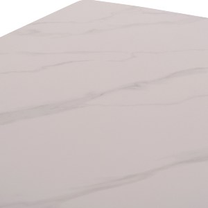 75248 ΣΕΤ ΤΡΑΠΕΖΑΡΙΑΣ 5ΤΜΧ RAVEN HM21067.01 ΚΕΡΑΜΙΚΟ TOP ΛΕΥΚΟ ΜΑΡΜΑΡΟ--ΜΕΤΑΛΛΟ