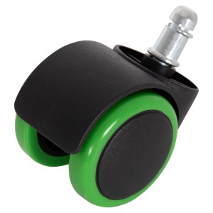 75253 ΑΝΤΑΛΛΑΚΤΙΚΑ ΡΟΔΑΚΙΑ ΣΕΤ 5ΤΜΧ ΓΙΑ ΚΑΡΕΚΛΕΣ ΓΡΑΦΕΙΟΥ HM1203.03--ΜΑΥΡO-ΠΡΑΣΙΝΟ