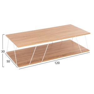 75330 ΣΥΝΘΕΣΗ ΣΑΛΟΝΙΟΥ 2ΤΜΧ TARS HM11771.14 ΜΕΛΑΜΙΝΗ-ΜΕΤΑΛΛΟ SONAMA-ΛΕΥΚΟ