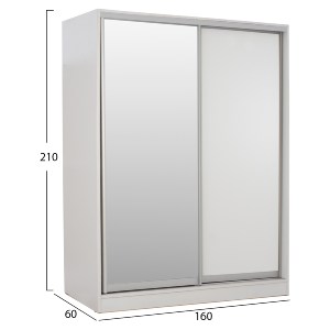 75336 ΣΕΤ ΚΡΕΒΑΤΟΚΑΜΑΡΑΣ 6ΤΜΧ ADLER HM11759.03 ΜΕΛΑΜΙΝΗ ΛΕΥΚΗ-ΓΙΑ ΣΤΡΩΜΑ 160x200εκ
