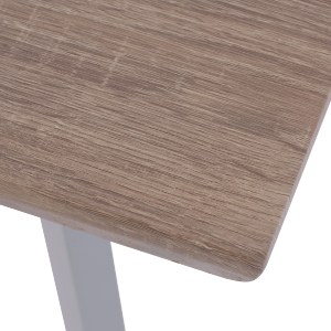75338 ΣΕΤ ΤΡΑΠΕΖΑΡΙΑΣ 5ΤΜΧ OFIRA HM10634 MDF TOP ΣΕ SONAMA--ΛΕΥΚΕΣ ΚΑΡΕΚΛΕΣ