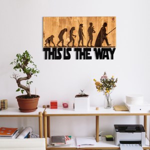 75401 ΔΙΑΚΟΣΜΗΤΙΚΟ ΤΟΙΧΟΥ HM4809-ΦΥΛΛΑ ΜΕΤΑΛΛΟΥ ΜΑΥΡΑ-ΞΥΛΟ 58x3(βάθος)x37Υεκ.