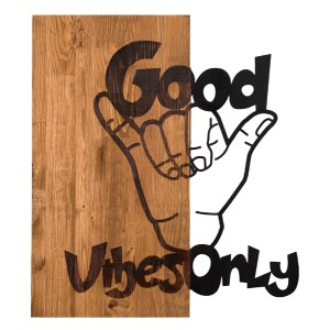 75404 ΔΙΑΚΟΣΜΗΤΙΚΟ ΤΟΙΧΟΥ HM4810-ΜΕΤΑΛΛΟ ΣΕ ΜΑΥΡΟ-ΞΥΛΟ 50x3(βάθος)x58Υεκ.