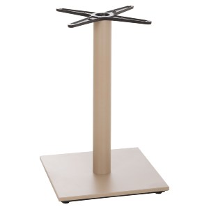 75457 ΒΑΣΗ ΤΡΑΠΕΖΙΟΥ HM438.25 ΜΕΤΑΛΛΟ ΚΑΠΟΥΤΣΙΝΟ ΜΑΤ-ΡΕΓΟΥΛΑΤΟΡΟΙ 46x46x71Yεκ.