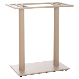 75467 ΒΑΣΗ ΤΡΑΠΕΖΙΟΥ ΜΠΑΡ ΔΙΣΤΗΛΗ ΜΕΣ.ΥΨΟΥΣ HM478.25 ΜΕΤΑΛΛΟ ΚΑΠΟΥΤΣΙΝΟ ΜΑΤ 80x40.5x90Υεκ