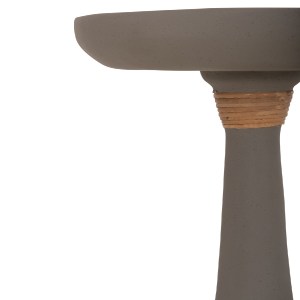75471 ΒΟΗΘΗΤΙΚΟ ΤΡΑΠΕΖΙ ΓΙΑ ΛΑΜΠΑΤΕΡ TORG HM18170.03 FIBER CEMENT ΓΚΡΙ Φ41x62Υεκ.