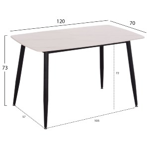 75478 ΣΕΤ ΤΡΑΠΕΖΑΡΙΑΣ 5ΤΜΧ RAVEN HM21264.01 ΚΕΡΑΜΙΚΟ TOP ΛΕΥΚΟ ΜΑΡΜΑΡΟ--ΒΕΛΟΥΔΟ ΣΑΠΙΟ ΜΗΛΟ