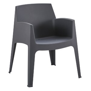 75485 ΠΟΛΥΘΡΟΝΑ ΠΟΛΥΠΡΟΠΥΛΕΝΙΟΥ SLEEK HM6370.10 ΓΚΡΙ 57x56x82,5Υεκ.