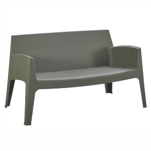 75489 ΚΑΝΑΠΕΣ 2-ΘΕΣΙΟΣ ΠΟΛΥΠΡΟΠΥΛΕΝΙΟΥ SLEEK HM6366.05 ΧΡΩΜΑ DARK OLIVE 118x48,5x73Υεκ.