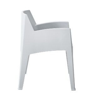 75491 ΠΟΛΥΘΡΟΝΑ ΠΟΛΥΠΡΟΠΥΛΕΝΙΟΥ SLEEK HM6370.01 ΛΕΥΚΗ 57x56x82,5Υεκ.
