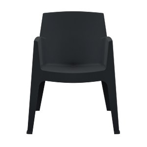 75492 ΠΟΛΥΘΡΟΝΑ ΠΟΛΥΠΡΟΠΥΛΕΝΙΟΥ SLEEK HM6370.02 ΜΑΥΡΗ 57x56x82,5Υεκ.