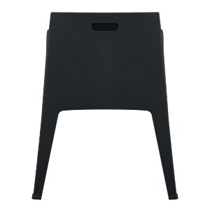 75492 ΠΟΛΥΘΡΟΝΑ ΠΟΛΥΠΡΟΠΥΛΕΝΙΟΥ SLEEK HM6370.02 ΜΑΥΡΗ 57x56x82,5Υεκ.