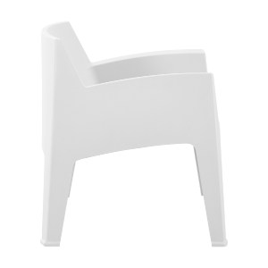 75548 ΠΟΛΥΘΡΟΝΑ ΠΟΛΥΠΡΟΠΥΛΕΝΙΟΥ LOUNGE SLEEK HM6365.01 ΛΕΥΚΟ 62,5x48,5x73Υεκ.