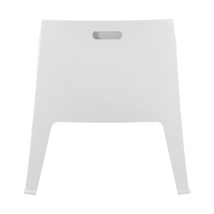 75548 ΠΟΛΥΘΡΟΝΑ ΠΟΛΥΠΡΟΠΥΛΕΝΙΟΥ LOUNGE SLEEK HM6365.01 ΛΕΥΚΟ 62,5x48,5x73Υεκ.