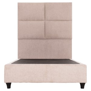 75616 ΚΡΕΒΑΤΙ ΜΟΝΟ MILO HM652.32 ΜΠΕΖ TEDDY ΥΦΑΣΜΑ ΓΙΑ ΣΤΡΩΜΑ 90x200εκ