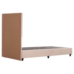 75616 ΚΡΕΒΑΤΙ ΜΟΝΟ MILO HM652.32 ΜΠΕΖ TEDDY ΥΦΑΣΜΑ ΓΙΑ ΣΤΡΩΜΑ 90x200εκ