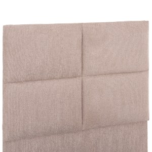 75616 ΚΡΕΒΑΤΙ ΜΟΝΟ MILO HM652.32 ΜΠΕΖ TEDDY ΥΦΑΣΜΑ ΓΙΑ ΣΤΡΩΜΑ 90x200εκ