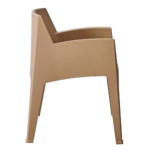 75664 ΠΟΛΥΘΡΟΝΑ ΠΟΛΥΠΡΟΠΥΛΕΝΙΟΥ SLEEK HM6370.03 ΚΑΠΟΥΤΣΙΝΟ 57x56x82,5Υεκ.